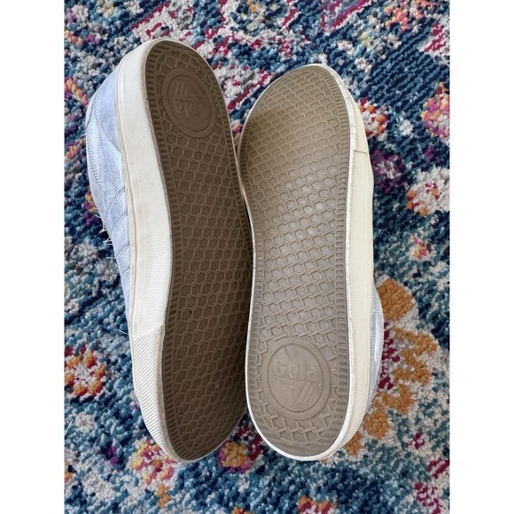 Gola Orchid II Cheetah and‎ Silver Sneakers Women's Size 10 CLA466 - Picture 5 of 9